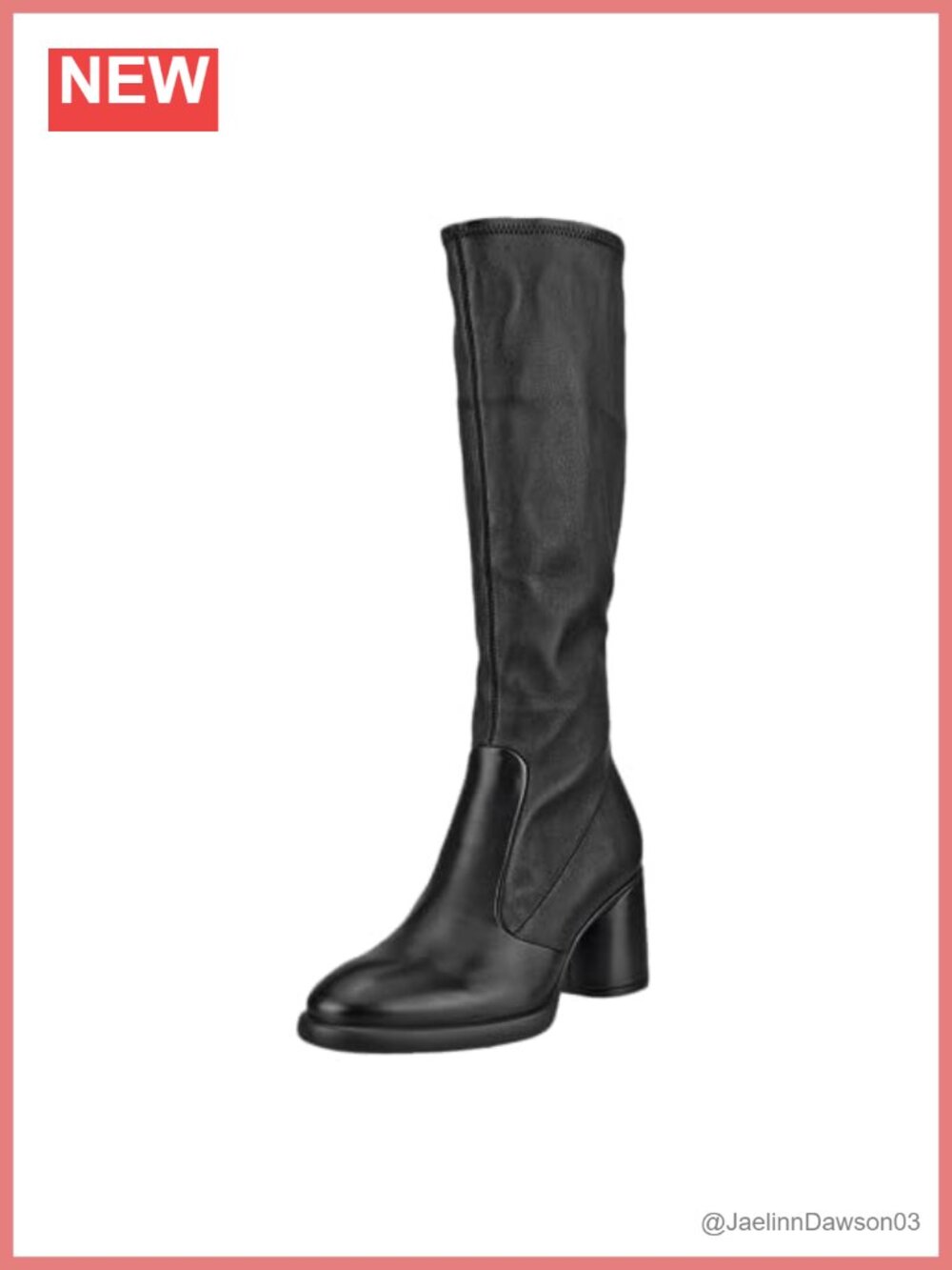 ECCO Women's Sculpted Luxury 55mm Knee-High Leather Boot